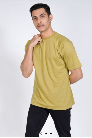 T-shirts-Olive-Pc Jersey-ZMGT21072